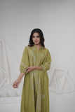 Bandhej Aline Kurta Set