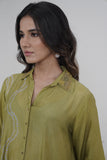 Bandhej Aline Kurta Set