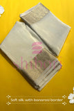 Offwhite Soft Silk Sarees